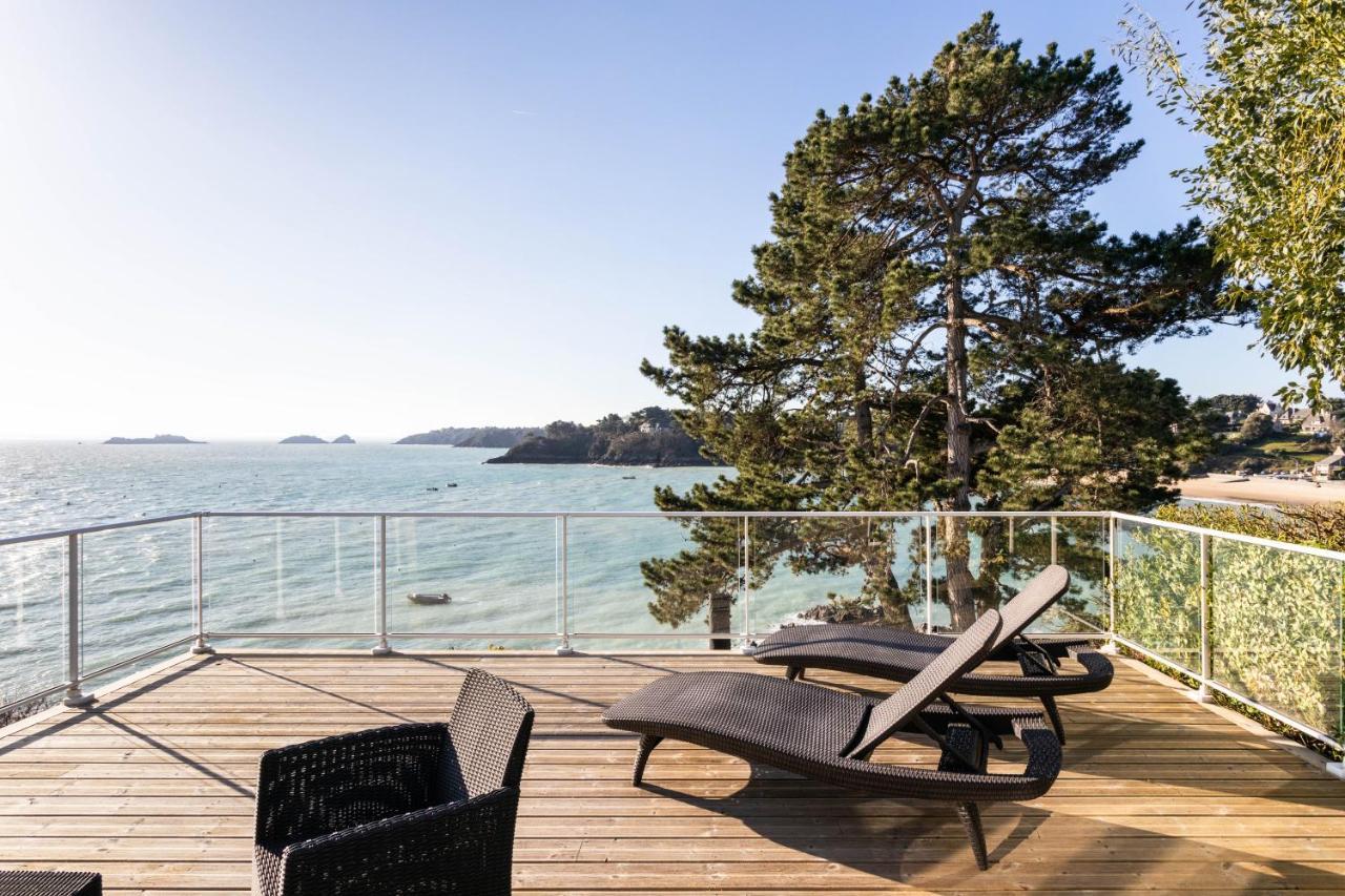 Jardin Sur L'Eau - Appt Vue Mer Cancale Luaran gambar